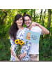 Mr. & Mrs. Panda Wanddeko Bär Kaffee mit Spruch in Blau Pastell