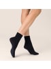 Kunert Socken Sensual Merino druckfreier Bund in Marine