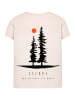 F4NT4STIC Ladies Box Tee Escape Discover the World Pinetree in pink