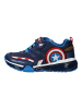 Geox Sneaker in Navy/Rot