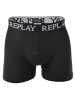 Replay Boxershort 3er Pack in Schwarz/Grau/Weiß