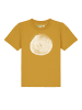 wat? Apparel T-Shirt Baumscheibe in Ocker