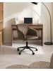 Beliani Bürostuhl VENICE in Braun/Schwarz - (W) 64 x (H) 79 x (L) 64 cm