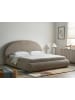 Beliani 2-tlg Doppelbett GRASSE in Beige