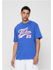 FUBU T-Shirts in blue/white/red