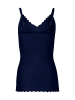 Skiny Top in dunkelblau