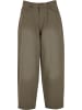 Urban Classics Urban Classics Tapered Heavy Ounce Baggy Jeans in paleolive