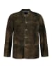 JP1880 Lederjacke in mahagonibraun
