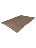 Vivorum Wohnzimmer Kurzflor Teppich Surfacer 225 in taupe