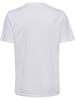 Hummel Kinder Sportshirt "Hmlessential Jersey S/S Kids" in Weiß