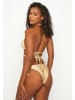 Moda Minx Bikini Hose Seychellen Seestern seitlich gebunden in Champagne