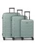 Smartbox Edition 01 4 Rollen Kofferset 3-teilig mit Dehnfalte in mint