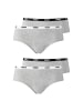 Puma 4er Pack Hipster in Grau