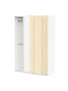 CALICOSY Schrank HEVA in Weiß - (W) 140,1  x (H) 203  x (L) 64  cm