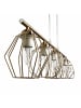 Licht-Erlebnisse Pendelleuchte (L)97 x (T)90 cm in Messing