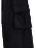 Monnalisa Cargohose 17D401 Schwarz