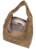 FREDsBRUDER Handtasche Velvet Wild Hobo in Khaki