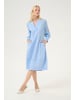 CULTURE Kleid CUantoinett Feminine in Forever Blue