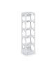 relaxdays 2 x Weinregal in Weiß - (B)14 x (H)53 x (T)12 cm