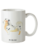 Mr. & Mrs. Panda Trinkbecher Hund Australien Shepherd ohne Spruch in Weiß