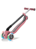 GLOBBER GO-UP DELUXE LIGHTS in rosa, mit Leuchtrollen