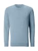 H.I.S Strickpullover in blau-meliert