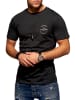 Jack & Jones T-Shirt - JJJORAUTUMNTEE mit Print O-Neck in Schwarz