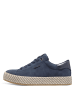 Tamaris Plateau Sneaker in Blau