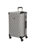 Guess Berta 28 IN - 4-Rollen-Trolley 77 cm erw. (dark taupe logo) in dark taupe logo