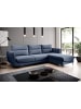 MF Design Sonic Recamiere Rechts in Blau -  (L) 276 x (B) 276 x (H) 100 cm