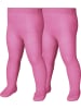 Playshoes Strumpfhose "Strumpfhose uni Doppelpack" in Pink