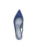 Tamaris Lederpumps mit Absatz Blau