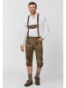 Stockerpoint Lederhose "Justin 4" in havanna gespeckt