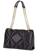 Love Moschino Schultertasche Embossed Q in Black