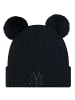 NEW ERA New Era Fem Double Pom New York Yankees Beanie in Schwarz