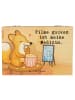 Mr. & Mrs. Panda Truhe Fuchs Filme gucken Design mit Spruch in Weiß