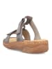 rieker Pantolette in grau