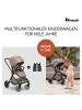 Hauck Buggy Move N Care 2in1 Travel Set - Dark in brown