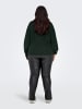 ONLY Carmakoma Strickjacke in Scarab