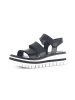 Gabor Plateau Sandalen in schwarz