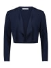 BETTY & CO Feinstrickjacke ohne Verschluss in Dunkelblau