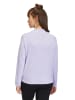 CARTOON Langarm-Shirt mit Kragen in Light Purple Melange