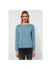 Street One Sweatshirt in milky jade blue