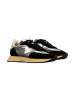 Victoria Niedrige Sneaker aus Leder Schwarz