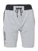 KOROSHI JOGGER INTERLOCK SHORTS in grau