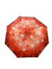 ANELY Kleiner Regenschirm Paris Gemustert Taschenschirm in Rot