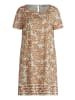 Robe Légère Kleid in beige weiß - 0001