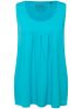 Ulla Popken Strick-Top in tiefes aqua