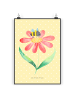 Mr. & Mrs. Panda wanddeko Hummel Blume ohne Spruch in Gelb Pastell