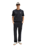 Marc O'Polo MOP Club '67  Football T-Shirt, Heavy Jersey, Oversize in Dark Navy